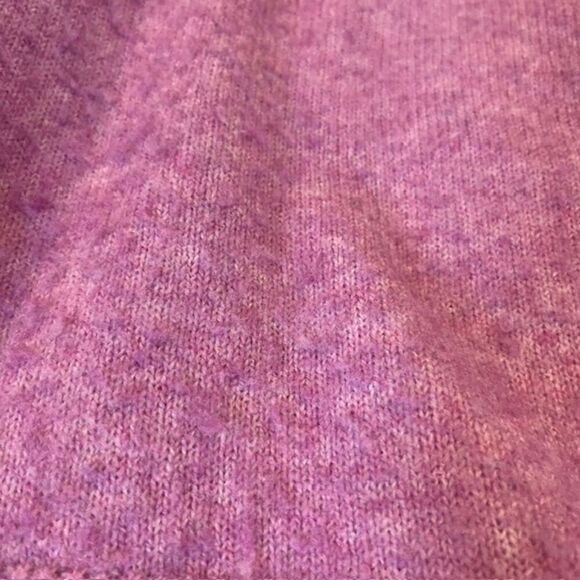 Elodie Wool Blend Crew Neck Split Hem Wide Sleeved Sweater Oversized Small - Picture 7 of 11